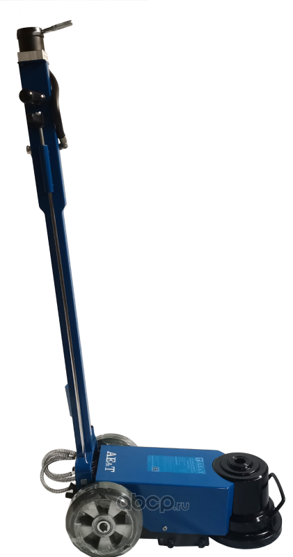 AE&amp;T HJ5025 Домкрат пневмогидравлический подкатной проф 50/25т (2 места)