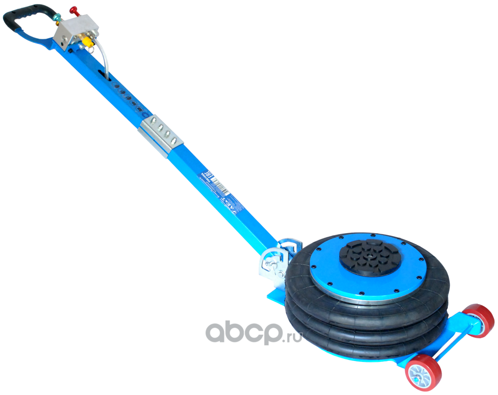 AE&amp;T T08105A Домкрат пневматический 5т 3-секционный с ручкой