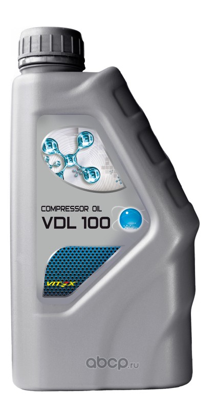 Vitex V331101 VDL-100 компрессорное масло на основе минеральных базовых масел высокой степени очистки