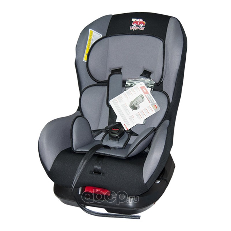 Little Car 125970 Автокресло детское 0-18кг. Little Car Soft серый