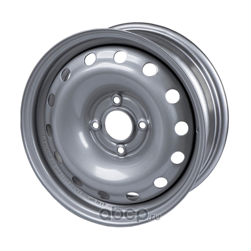 GANZ GRN15046 Диск штампованный 15x6 4x108/65.1 ET27 GRN15046 Silver