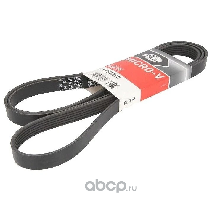 Gates 6PK2390 Ремень ручейковый