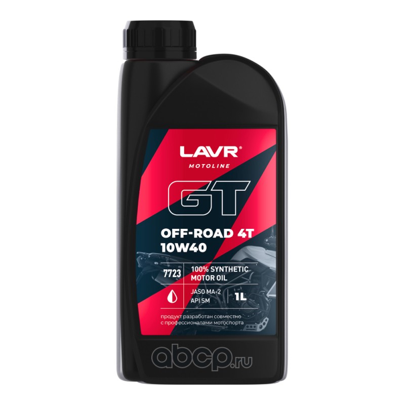 LAVR LN7723 Моторное масло GT OFF ROAD 4T 10W40 SM