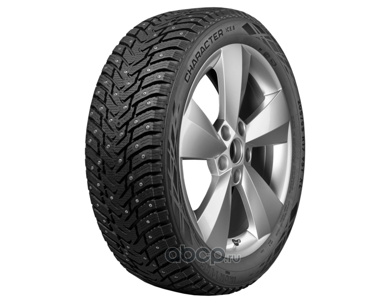 Ikon TS78036 Шина зимняя шипованная легковая 185/65R15 Character Ice 8 (Nordman 8) 92T XL