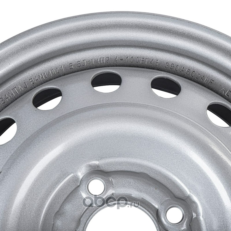 BANTAJ BAN14004 Диск штампованный 5.5x14 4/100 DIA60.1 ET43 Silver