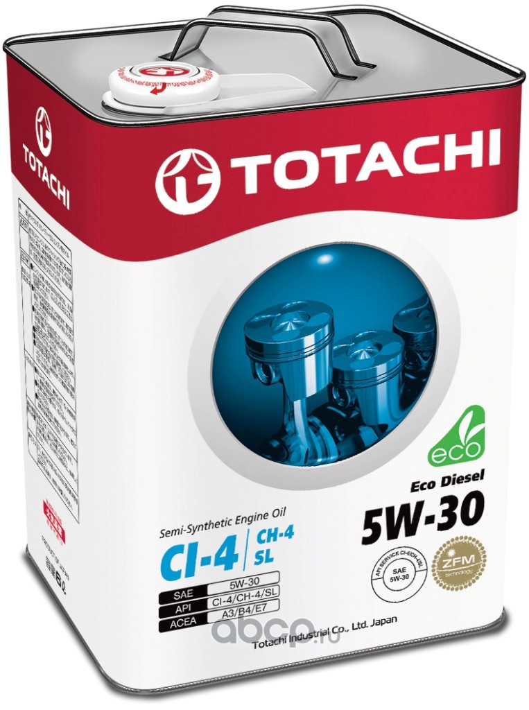 Eco diesel. TOTACHI 4562374690479 деталь. TOTACHI Eco Diesel 5w-30 6л