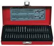KING TONY 1042CQ Набор вставок (бит) 1/4&quot;&quot;, PH, PZ, Hex, Torx, Slotted, 42 предмета