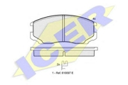Icer 181129 Комплект тормозных колодок, дисковый тормоз