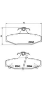 Brembo P15004