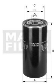 MANN-FILTER WD7246 Гидрофильтр, автоматическая коробка передач