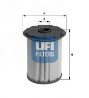 UFI 2669600 Топливный фильтр