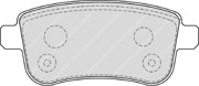 Ferodo FDB4182 Комплект тормозных колодок, дисковый тормоз