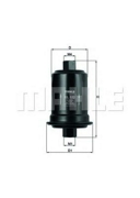Mahle/Knecht KL522 Топливный фильтр