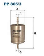 Filtron PP8653 Топливный фильтр