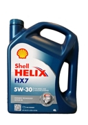 Shell 550040304 Масло моторное полусинтетика 5W-30 4 л.