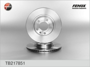FENOX TB217851 Диск тормозной передний