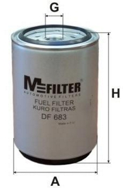 M-Filter DF683 Топливный фильтр