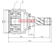 KAMOKA 8717