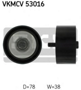 Skf VKMCV53016