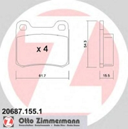 Zimmermann 2 * * * 1