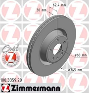 Zimmermann 100335920 Тормозной диск
