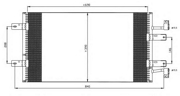 NRF 35900 Конденсатор, кондиционер