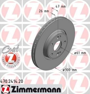 Zimmermann 470241420 Тормозной диск