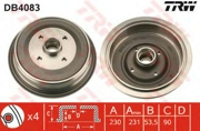 TRW DB4083 Тормозной барабан