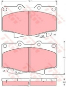 TRW GDB1154