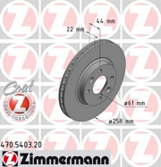 Zimmermann 470540320 Тормозной диск