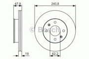 Bosch 0986479S18 Тормозной диск