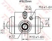 TRW BWD113A