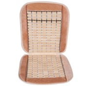 BOLK BK02088BE BOLK  Накидка на сиденье массажная 92х45см бархат/бамбук бежевая 1шт