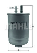 Mahle/Knecht KL7522D Топливный фильтр