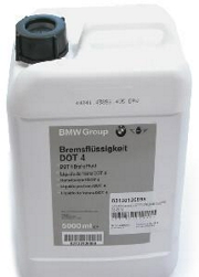 BMW 83130139898 Жидкость тормозная DOT 4 Brake Fluid, 5л