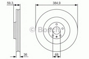 Bosch 0986479R30 Тормозной диск