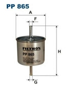 Filtron PP865 Фильтр топливный