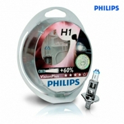 Philips 12258VPS2 Лампа 12V H1 55W +60% VisionPlus 2 шт. DUOBOX
