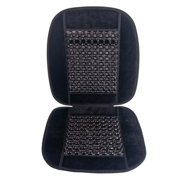 BOLK BK02081BK BOLK  Накидка на сиденье массажная 93х43см бархат/дерево черная 1шт