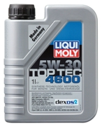 LIQUI MOLY 3755 Масло моторное синтетика LIQUI MOLY Top Tec 4600 5W-30 1 л.