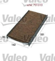 Valeo 701010 Filter, interior air