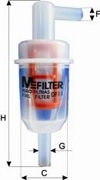 M-Filter DF11 Топливный фильтр