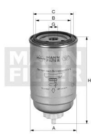 MANN-FILTER WK842 Топливный фильтр