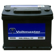 Voltmaster 55559 Батарея аккумуляторная 55А/ч 460А 12В обратная полярн. стандартные клеммы
