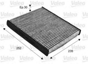 Valeo 715720 Filter, interior air