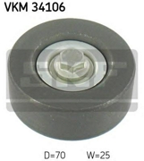 Skf VKM34106