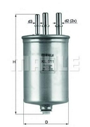 Mahle/Knecht KL506 Фильтр топливный