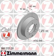 Zimmermann 380217120 Тормозной диск