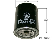 VIC C931 Фильтр масляный