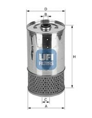 UFI 2552800 Масляный фильтр
